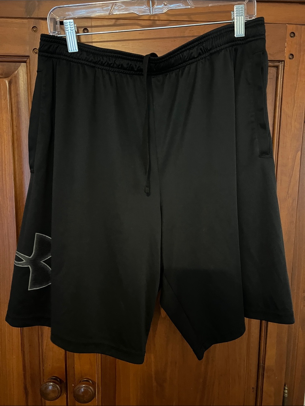 Under Armour Black Men's Athletic Drawstring Shorts